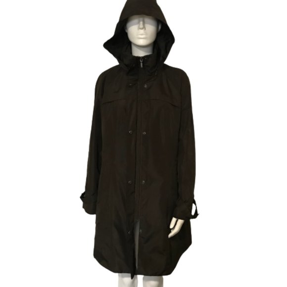 Fen-Nelli Size 12 Brown Hooded Jacket - Picture 7 of 12